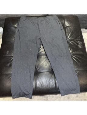 Public Rec All Day Performance Pants Gray Athletic Fit Stretch Men 40